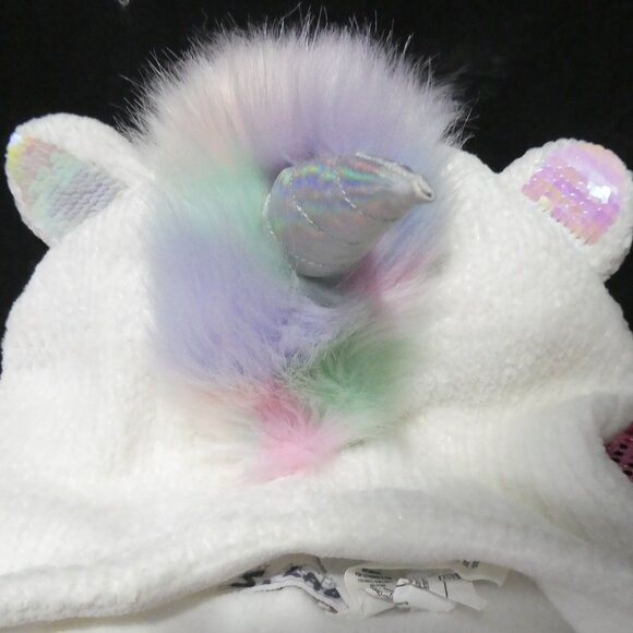 CHILDREN'S PLACE | large - extra large ( l / xl ) 8+ | Chenille Unicorn Hat - Picture 12 of 12